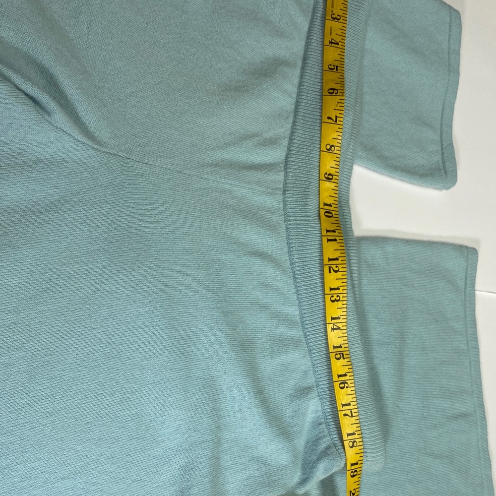 100% Cashmere, Light Blue knit Pants Ann Taylor - Picture 4 of 7